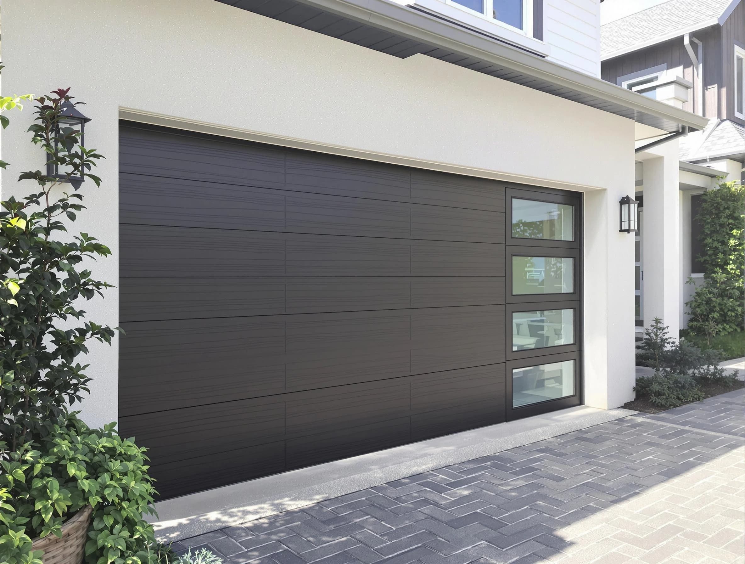 Custom garage door installation by Hanceville Garage Door Repair in Hanceville