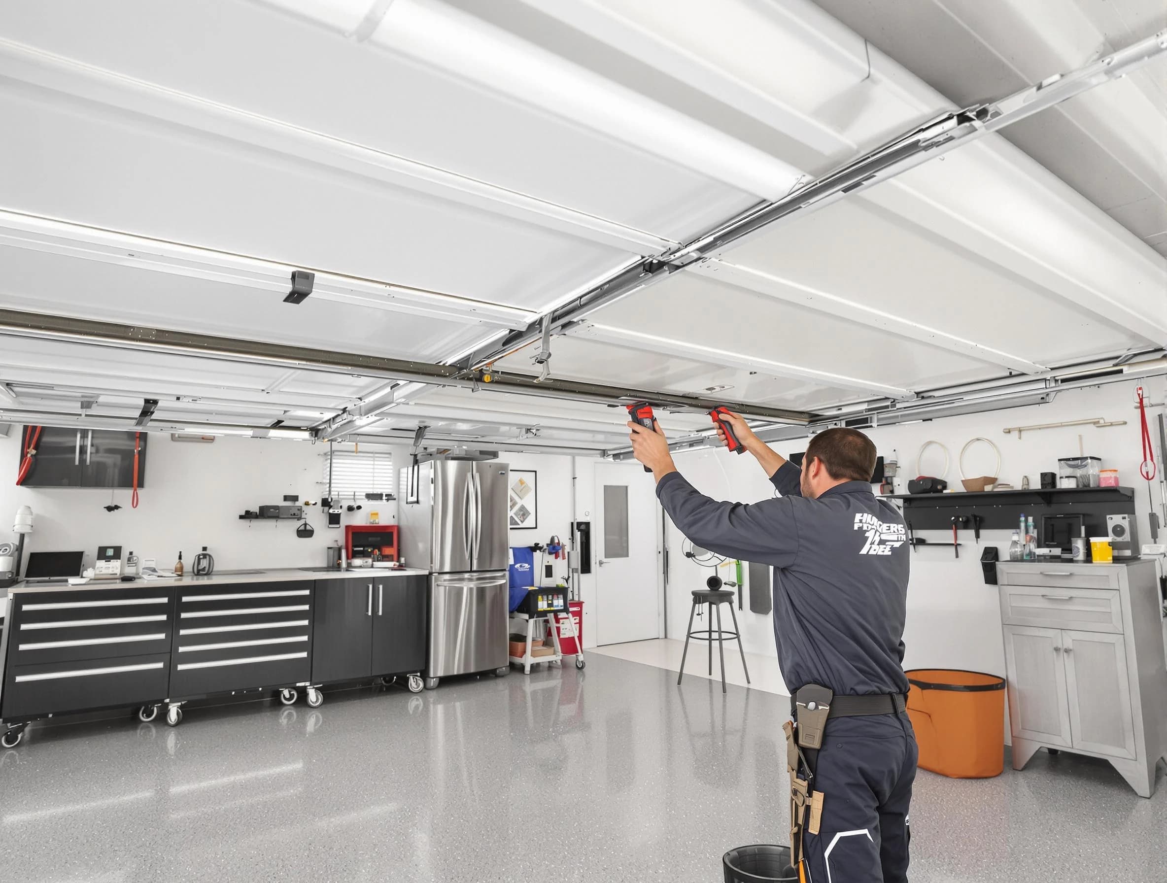Overhead garage door repair service by Hanceville Garage Door Repair in Hanceville