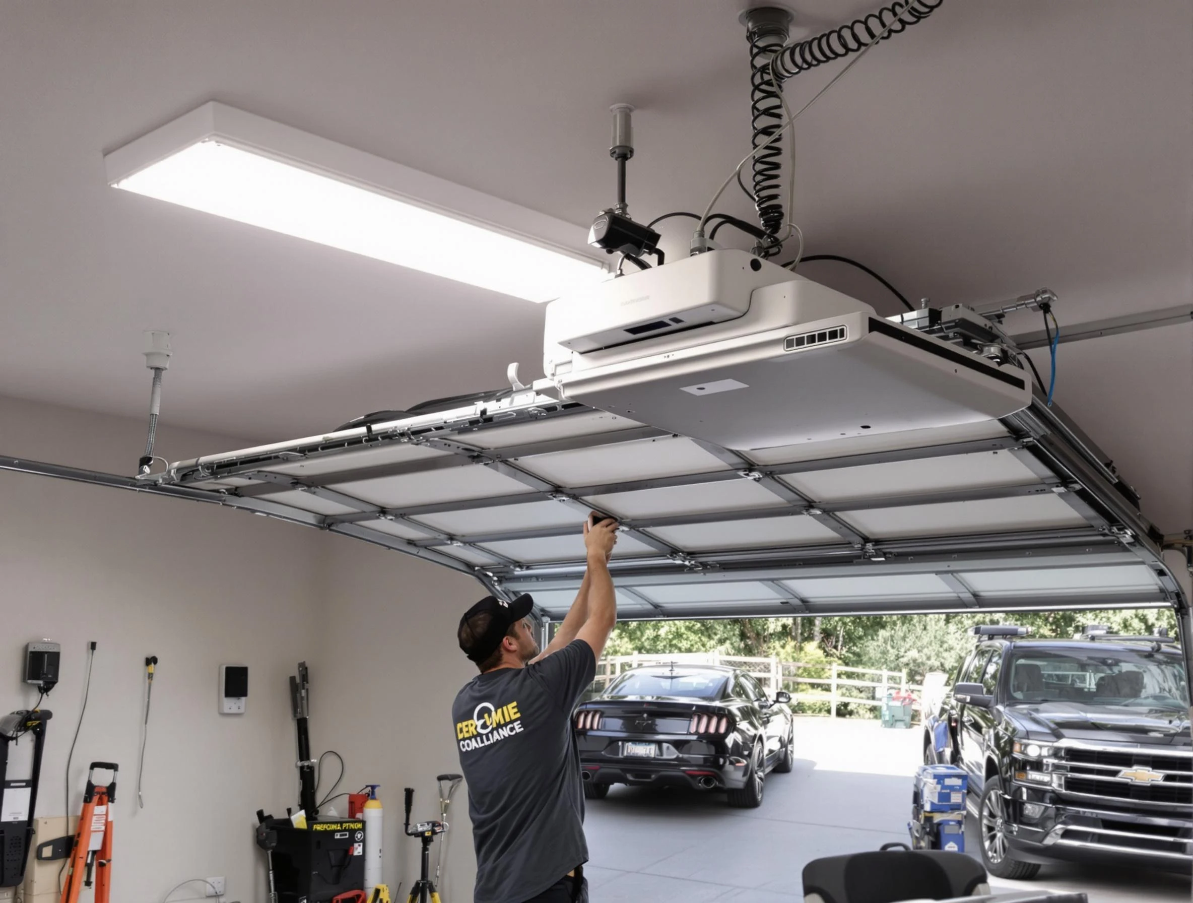 Garage Door Opener Installation in Hanceville