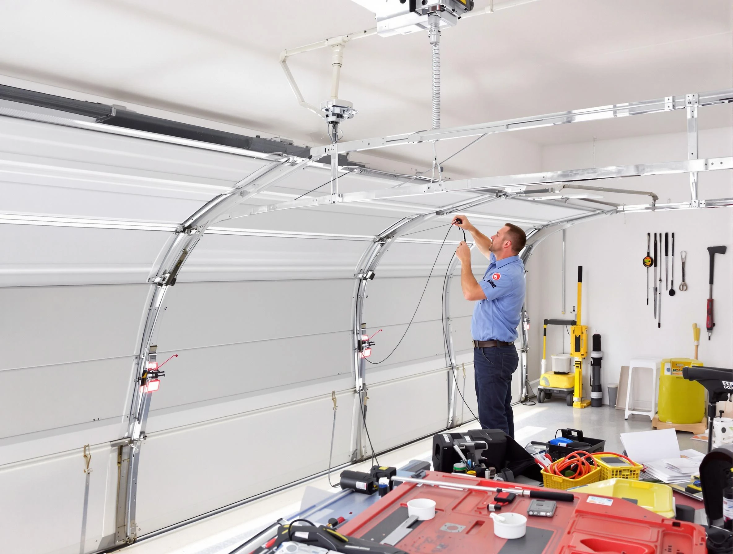 Garage door cable repair service by Hanceville Garage Door Repair in Hanceville