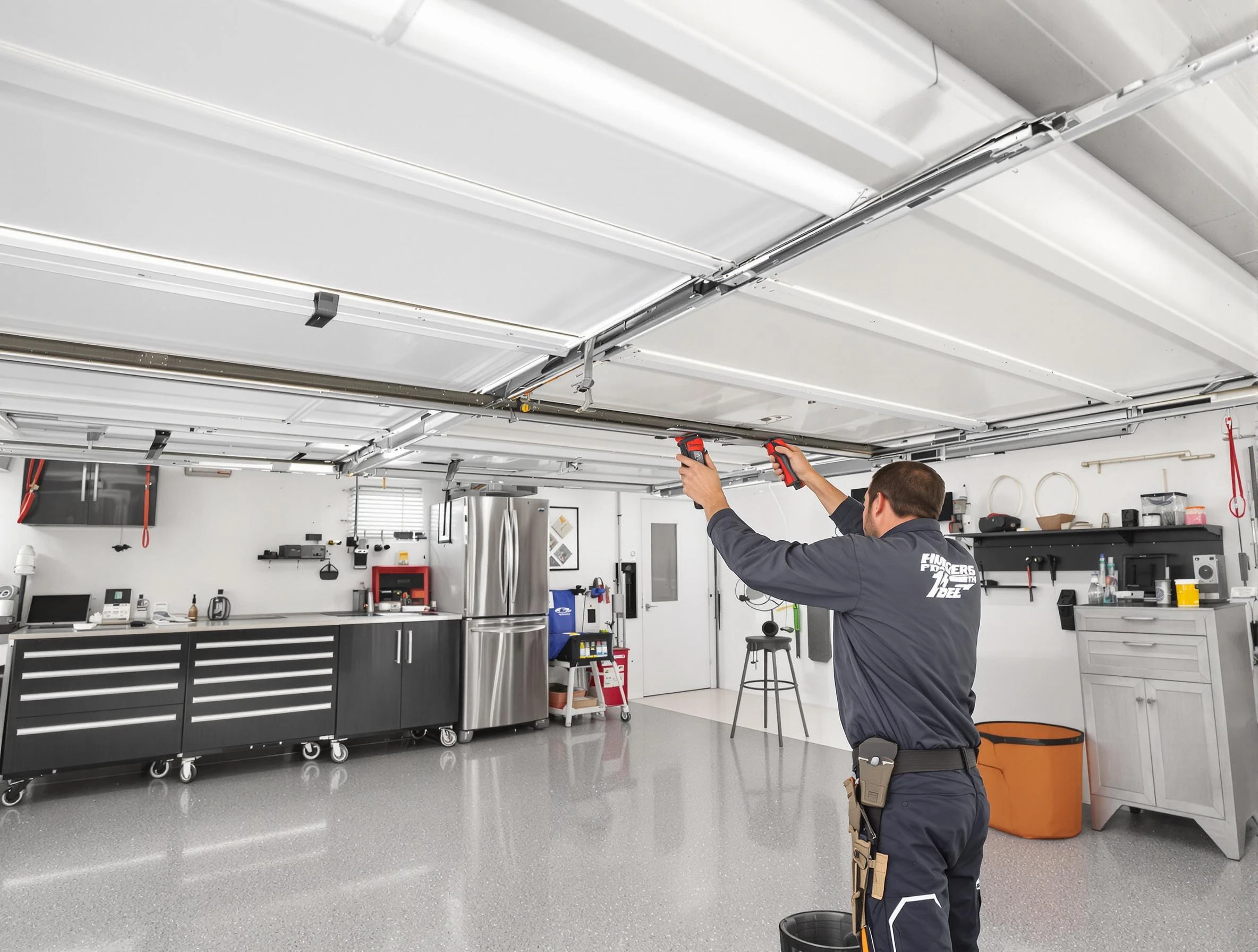 Overhead garage door repair service by Hanceville Garage Door Repair in Hanceville